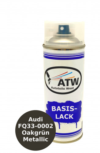 Autolack für Audi FQ33-0002 Oakgrün Metallic