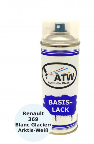 Autolack für Renault 369 Blanc Glacier/Arktis-Weiß