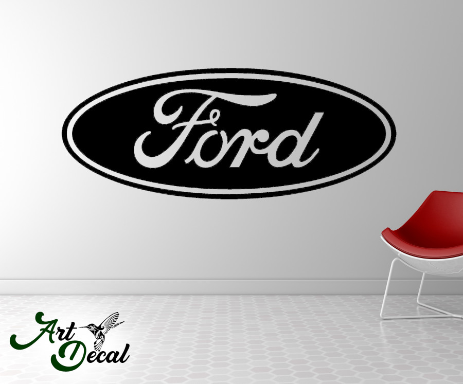Wandtattoo   Ford Logo