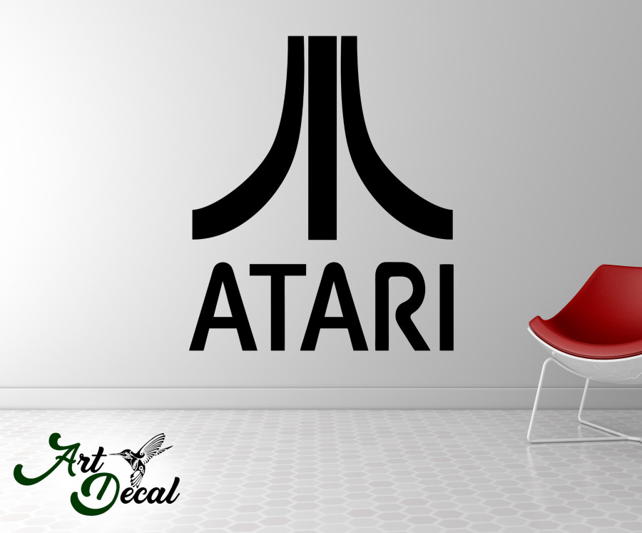 Wandtattoo Atari Logo