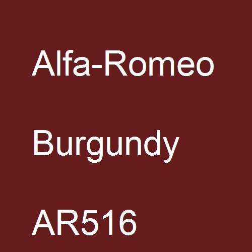 Alfa-Romeo, Burgundy, AR516.