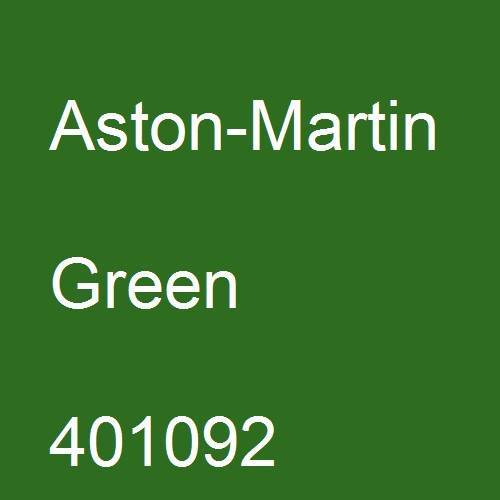 Aston-Martin, Green, 401092.