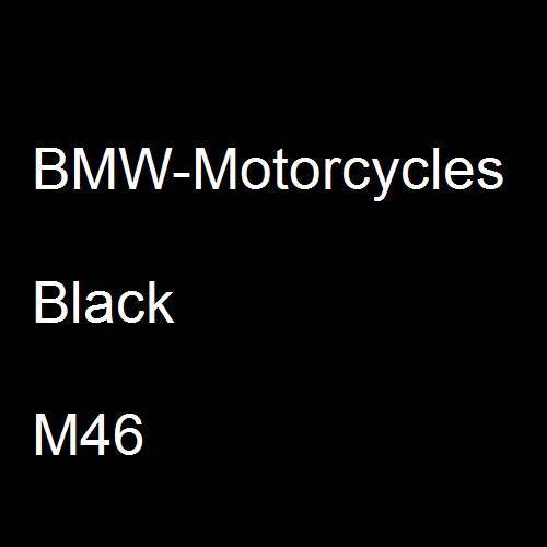 BMW-Motorcycles, Black, M46.