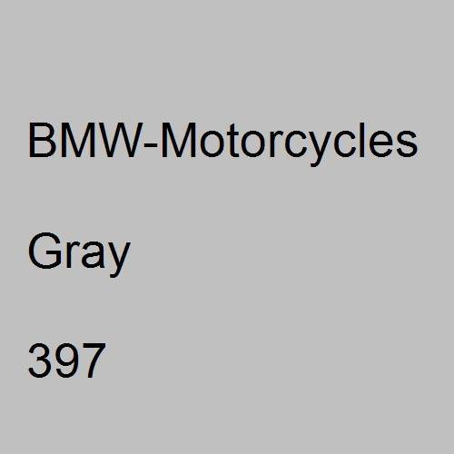 BMW-Motorcycles, Gray, 397.