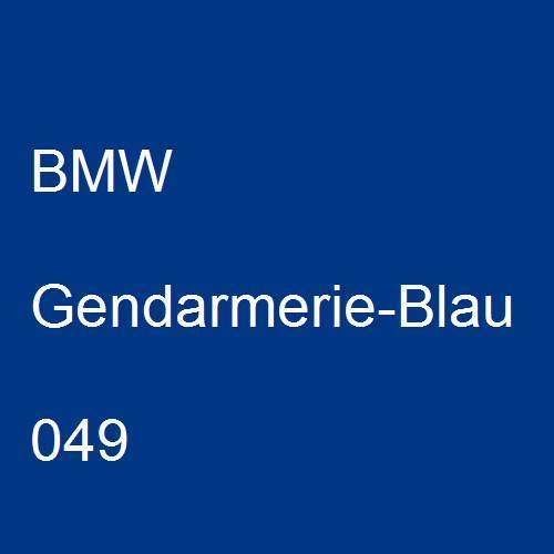 BMW, Gendarmerie-Blau, 049.