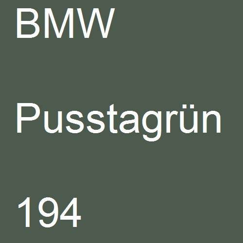 BMW, Pusstagrün, 194.