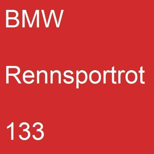 BMW, Rennsportrot, 133.