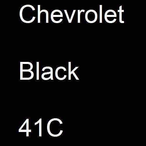 Chevrolet, Black, 41C.