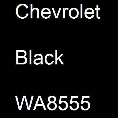 Chevrolet, Black, WA8555.