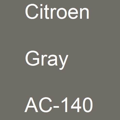 Citroen, Gray, AC-140.