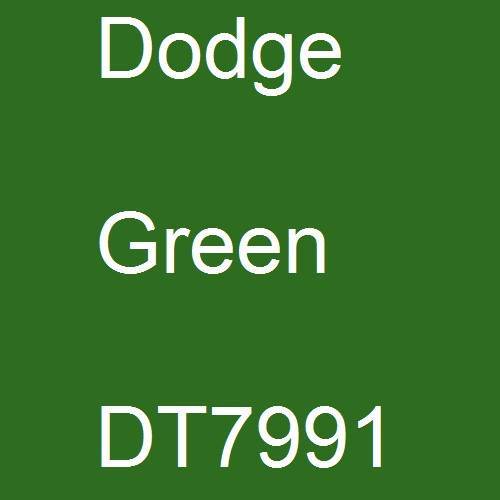 Dodge, Green, DT7991.