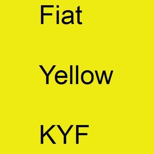 Fiat, Yellow, KYF.