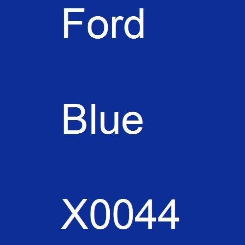 Ford, Blue, X0044.