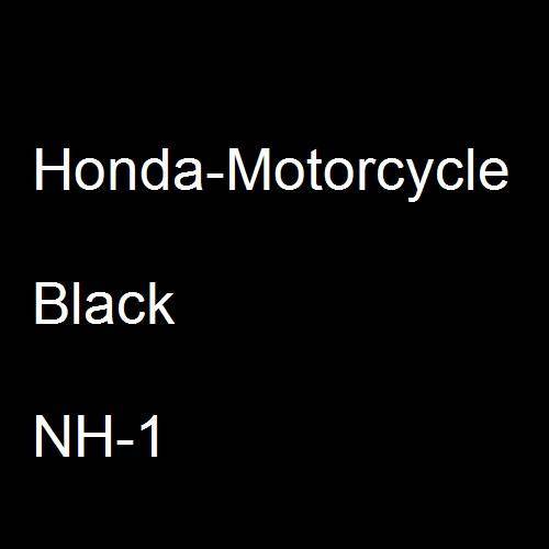 Honda-Motorcycle, Black, NH-1.