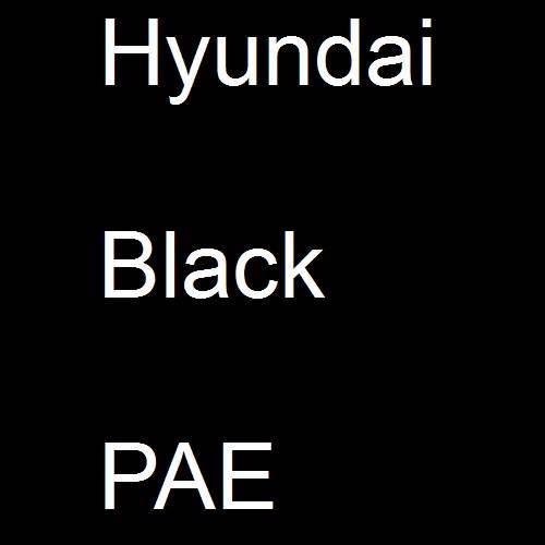 Hyundai, Black, PAE.