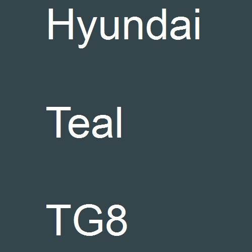 Hyundai, Teal, TG8.