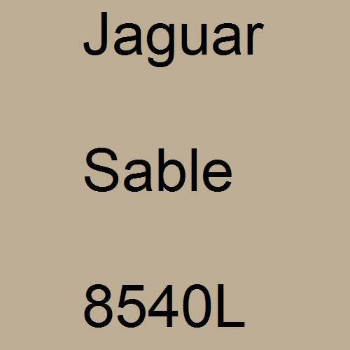 Jaguar, Sable, 8540L.