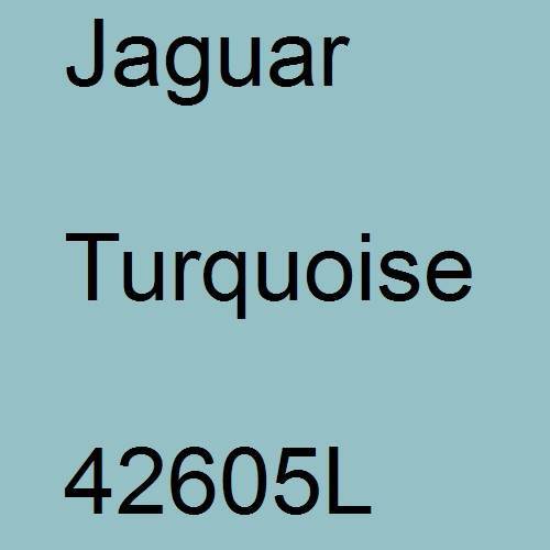 Jaguar, Turquoise, 42605L.