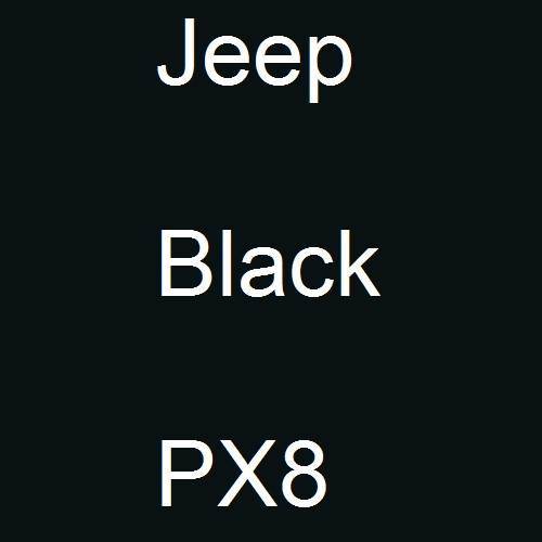 Jeep, Black, PX8.