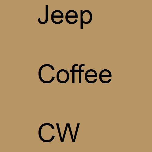 Jeep, Coffee, CW.