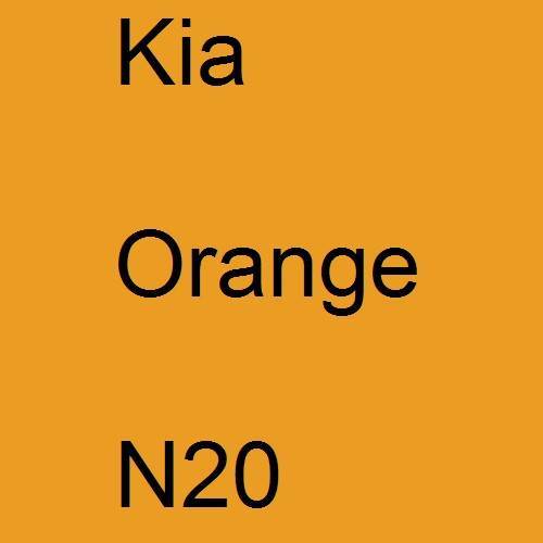 Kia, Orange, N20.