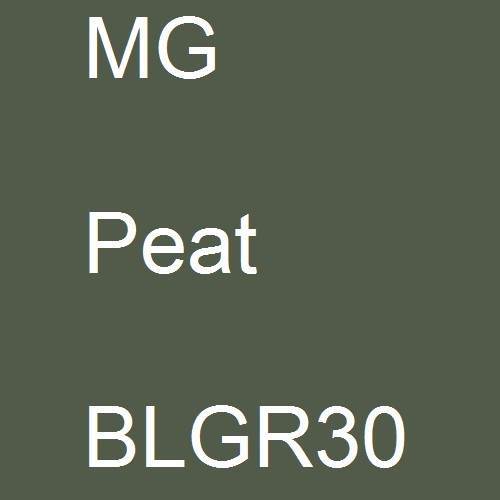 MG, Peat, BLGR30.