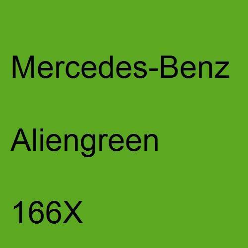 Mercedes-Benz, Aliengreen, 166X.