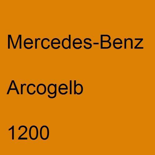 Mercedes-Benz, Arcogelb, 1200.