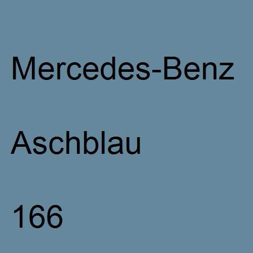 Mercedes-Benz, Aschblau, 166.