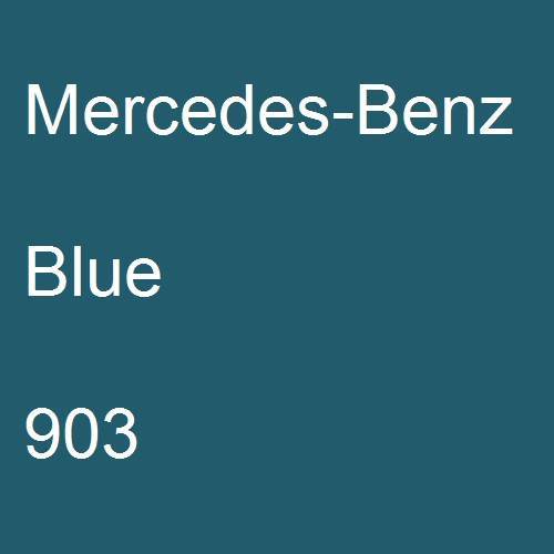 Mercedes-Benz, Blue, 903.