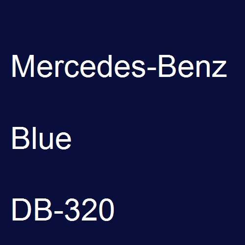 Mercedes-Benz, Blue, DB-320.