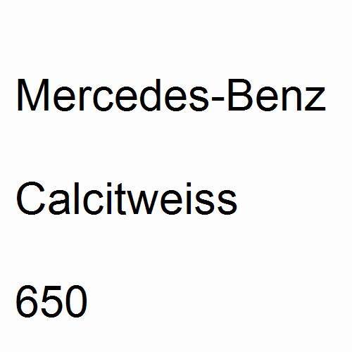 Mercedes-Benz, Calcitweiss, 650.