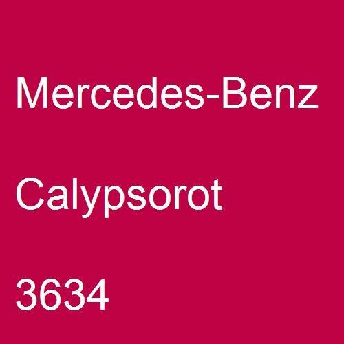 Mercedes-Benz, Calypsorot, 3634.