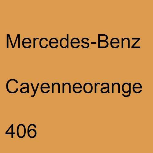 Mercedes-Benz, Cayenneorange, 406.