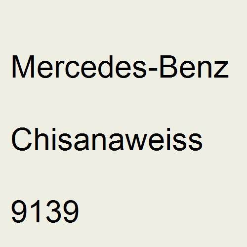 Mercedes-Benz, Chisanaweiss, 9139.