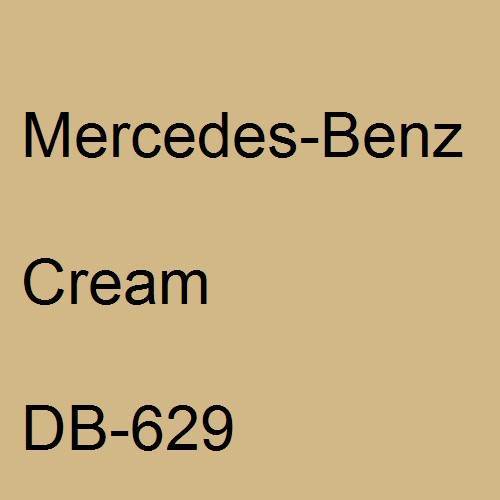 Mercedes-Benz, Cream, DB-629.