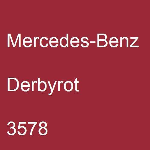 Mercedes-Benz, Derbyrot, 3578.