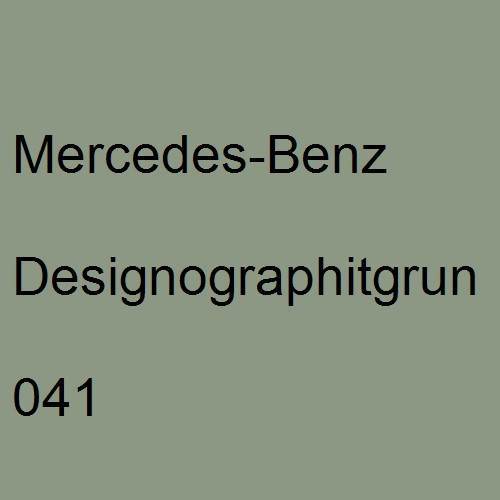 Mercedes-Benz, Designographitgrun, 041.