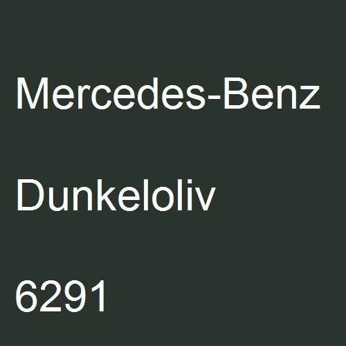 Mercedes-Benz, Dunkeloliv, 6291.