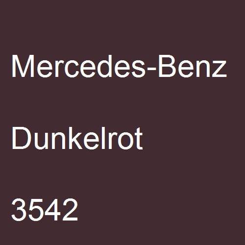 Mercedes-Benz, Dunkelrot, 3542.