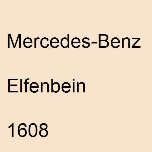 Mercedes-Benz, Elfenbein, 1608.