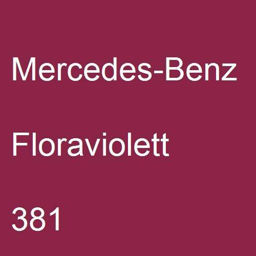 Mercedes-Benz, Floraviolett, 381.