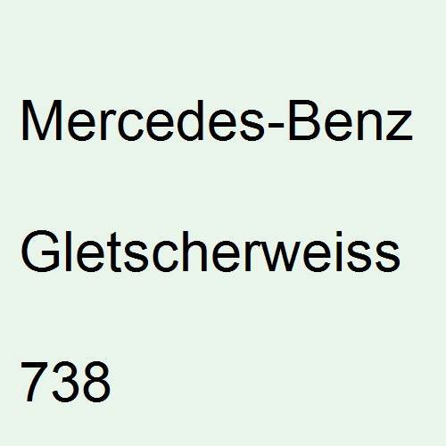 Mercedes-Benz, Gletscherweiss, 738.