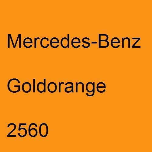 Mercedes-Benz, Goldorange, 2560.