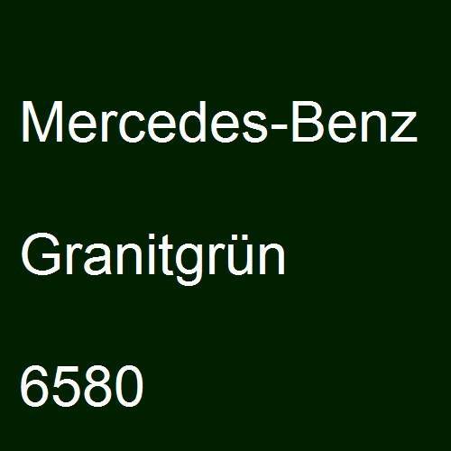 Mercedes-Benz, Granitgrün, 6580.