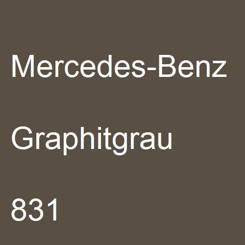 Mercedes-Benz, Graphitgrau, 831.