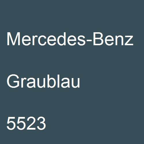 Mercedes-Benz, Graublau, 5523.