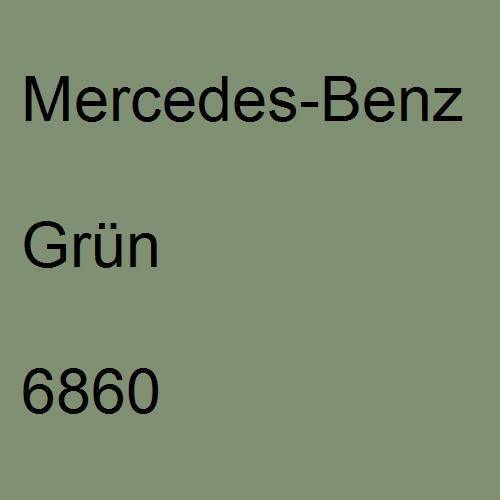 Mercedes-Benz, Grün, 6860.