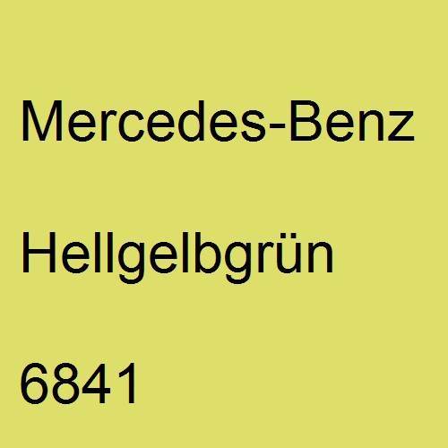 Mercedes-Benz, Hellgelbgrün, 6841.