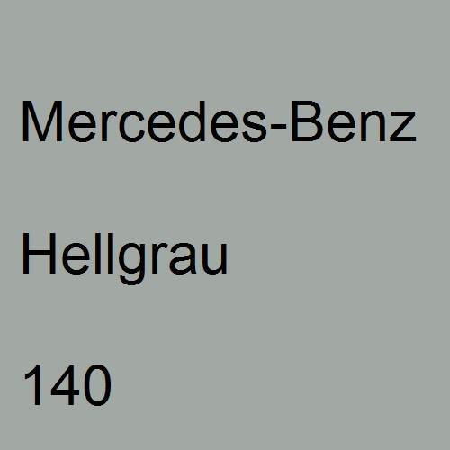 Mercedes-Benz, Hellgrau, 140.